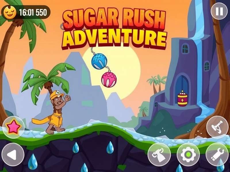 India Sugar Rush Adventure gameplay screenshot